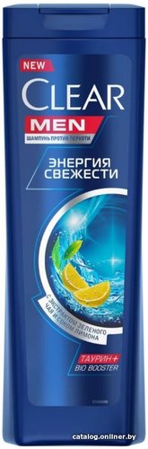Шампунь Clear Men Vita ABE Энергия Свежести 400 мл