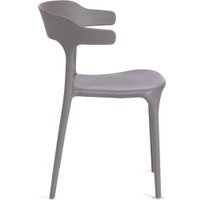 Стул TetChair Ton пластик (темно-серый)