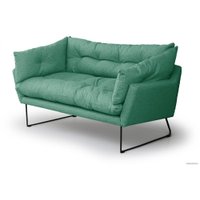 Диван Brioli Анико двухместный (J16/азур)