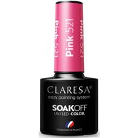 Гель-лак Claresa Hybrid Pink 521 5 мл