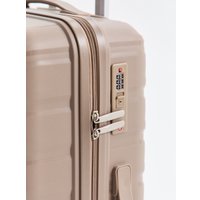 Чемодан-спиннер L'Case Valencia 23 (M, кофе)