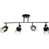 Люстра средней высоты Aitin Pro НПБ 02-4x60-101 N6239/4 (черный/бронза)