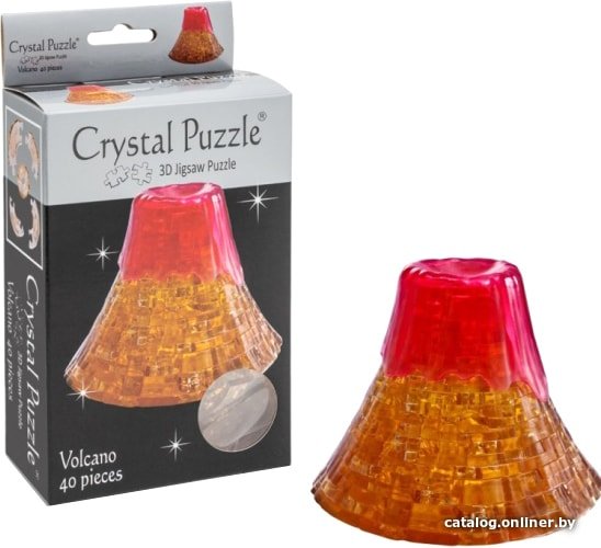 3Д-пазл Crystal Puzzle Вулкан 90149