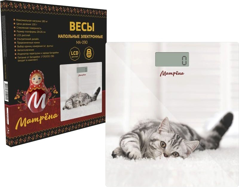 

Напольные весы Матрена MA-090 (кот)