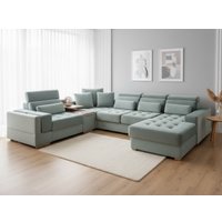 П-образный диван Треви Гранд (зеленый)