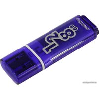 USB Flash SmartBuy Glossy 128GB (синий)