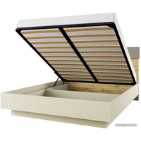 Кровать Anrex Modern 160 с подъемником 707008 160x200 (дуб наварра/персидский жемчуг/ирландский ликер)