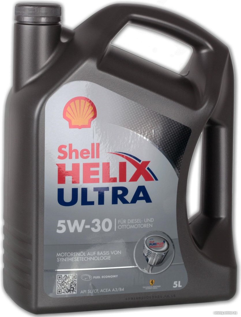 Моторное масло Shell Helix Ultra 5W-30 5л 550040640