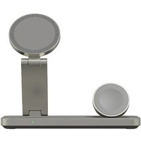 Беспроводное зарядное Magssory Yoga 3 в 1 Charging Station для Samsung Qi2 WCH017t (титан)