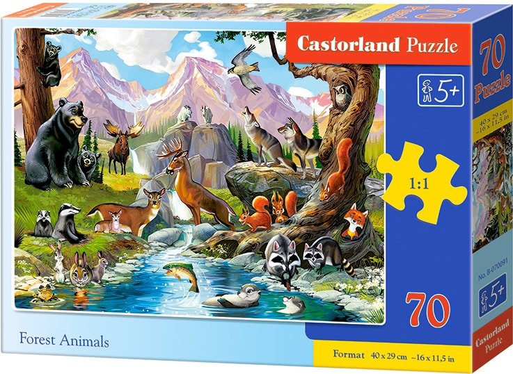 

Пазл Castorland Premium Дикие животныеt B-070091