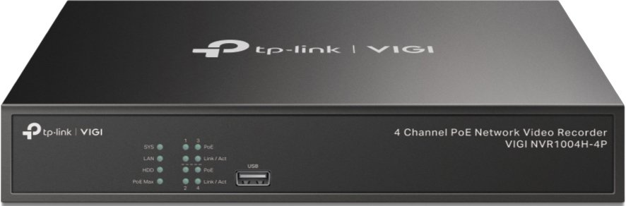 

Сетевой видеорегистратор TP-Link Vigi NVR1004H-4P