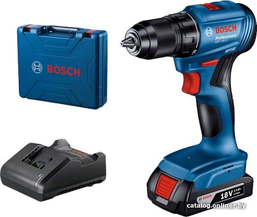 Дрель-шуруповерт Bosch GSR 185-LI Professional 06019K3001 (с 1-им АКБ, кейс)