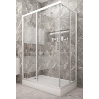 Душевой уголок Метакам Universal Pro 120x80 KKS_014547 (прозрачное стекло)