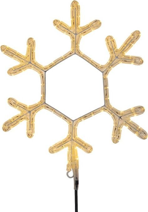 

2D-фигура Neon-Night Фигура Снежинка 30х28 см 501-210 (теплый белый)