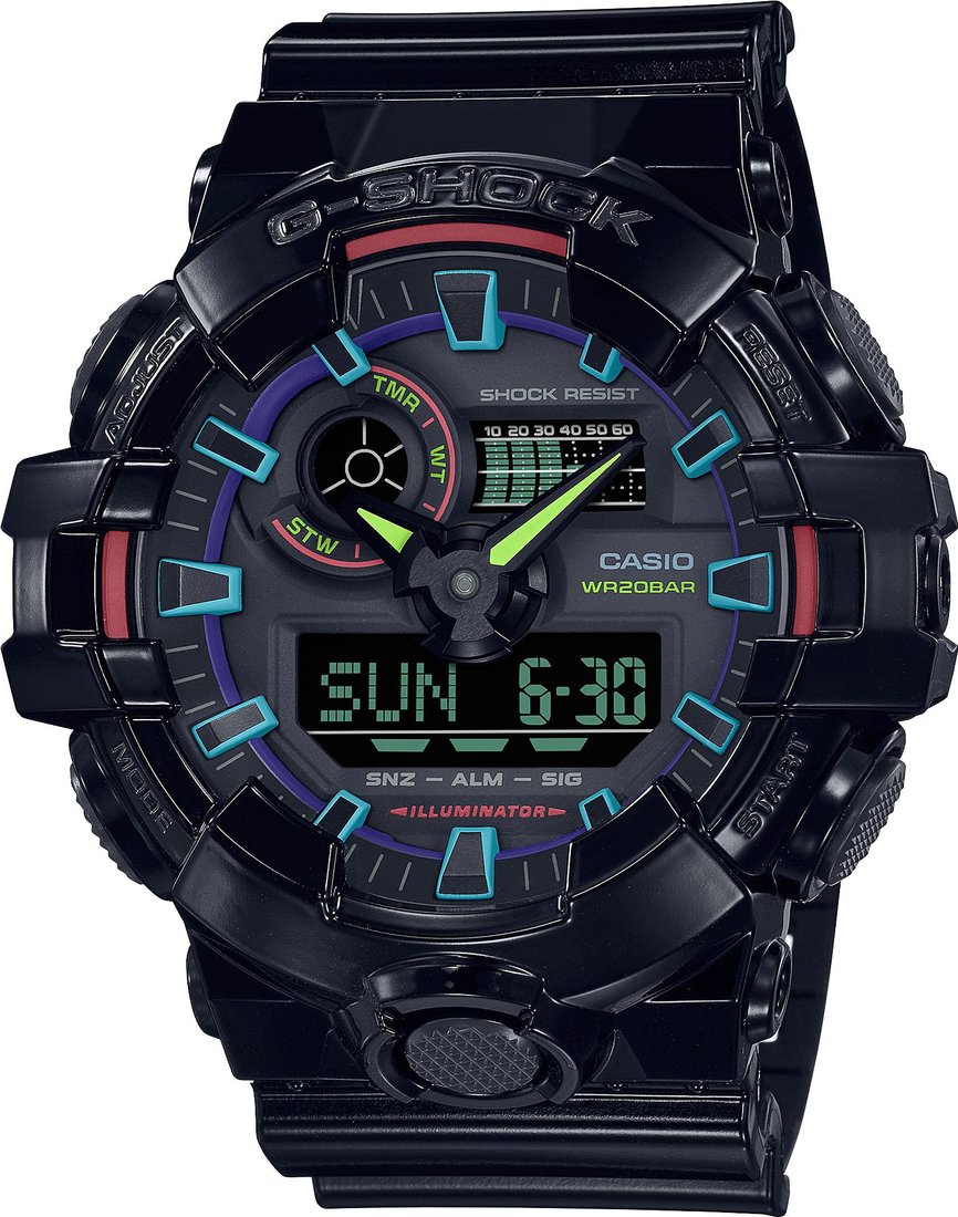 Наручные часы Casio GA-700RGB-1A