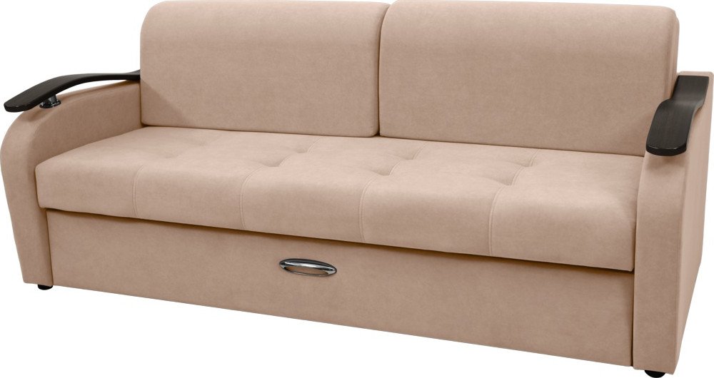 

Диван Сириус Лидер-2 ППУ 215x110 (Eva 33 велюр светло-коричневый)