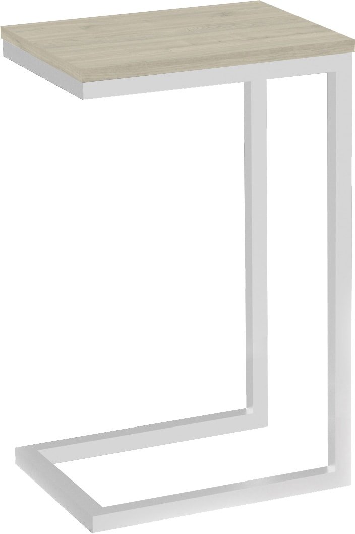 

Приставной столик TMB Loft Роксет Сосна 300x400 (выбеленное дерево/белый)