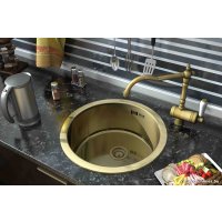 Кухонная мойка ZorG SZR-500 Bronze