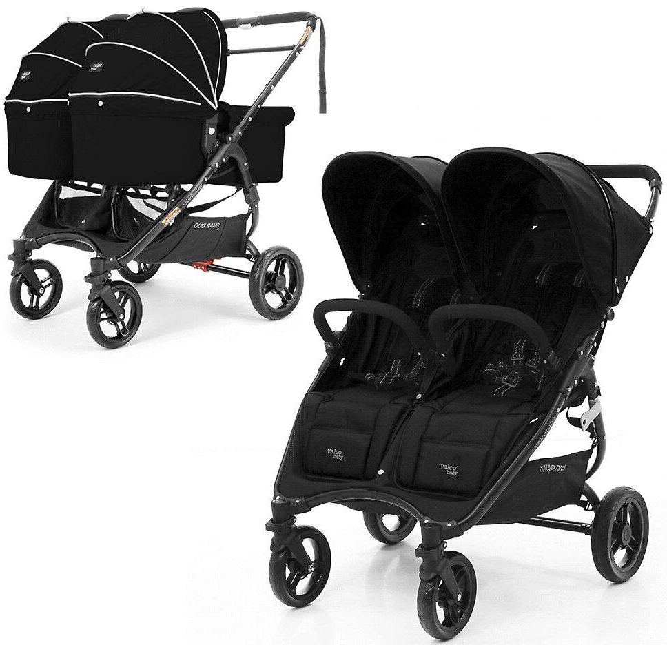 

Универсальная коляска Valco Baby Snap Duo (2 в 1, coal black)