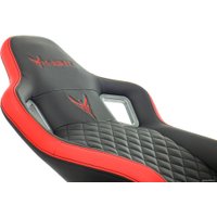 Игровое (геймерское) кресло Knight Outrider (черный/красный)