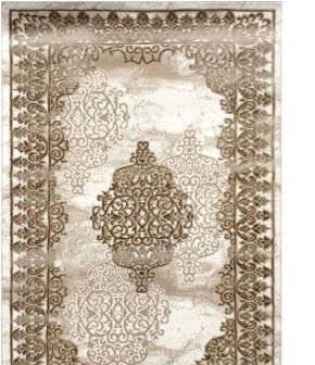 

Ковер для жилой комнаты Merinos Style 30526-070 80x150 (бежевый/рисунок)