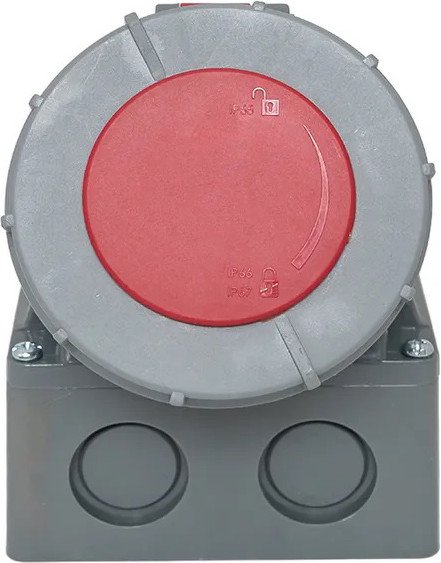 

Розетка КС YHT 1352 3Р+РЕ+N 63А 380В IP67 74506