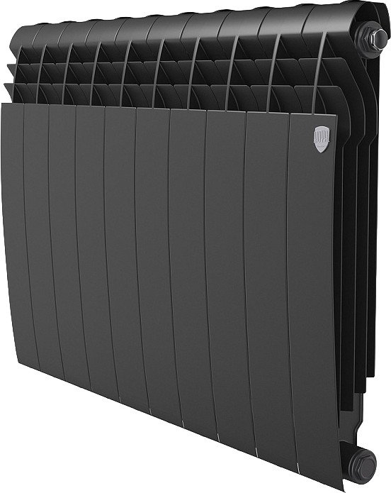 

Биметаллический радиатор Royal Thermo BiLiner B 500 Черный (11 секций)
