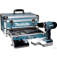 Ударная дрель-шуруповерт Makita HP488D009 (с 2-мя АКБ 1.5 Ач, кейс, оснастка)