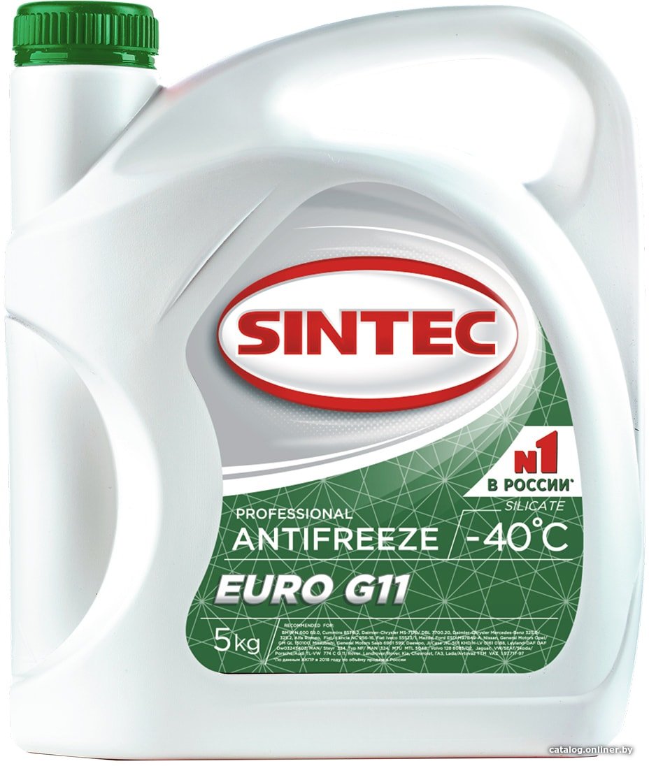 Антифриз Sintec EURO G11 5л