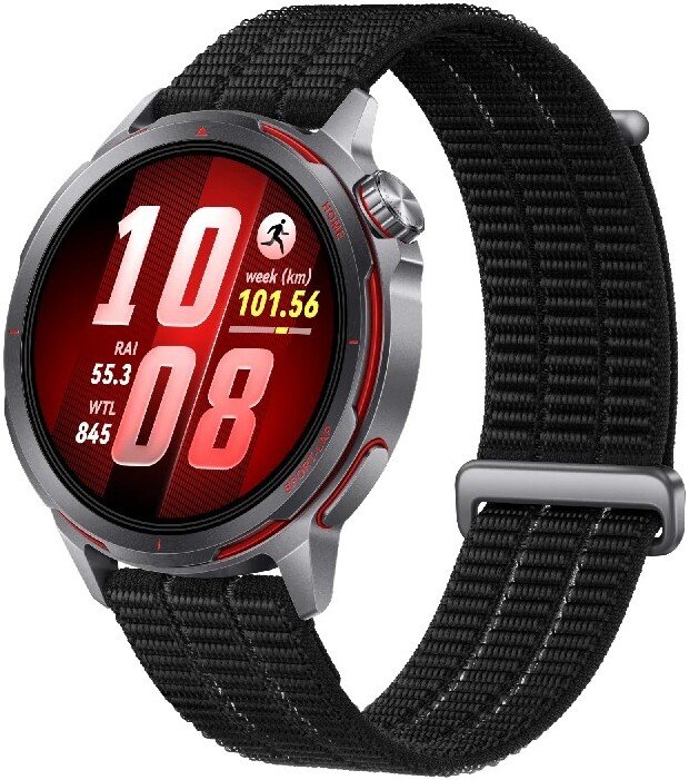 

Умные часы Huawei Watch GT Runner 2 (титановый/красный, международная версия)