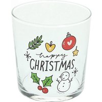 Стакан для воды и напитков Tognana Natale Happy Xmas Merry Christmas NT55733M241_6