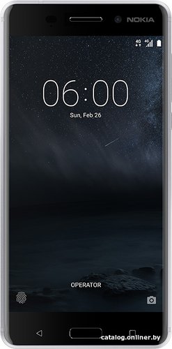 Nokia 6 4GB/32GB (серебристый)