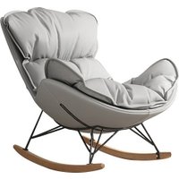 Кресло-качалка Mio Tesoro Монга (светло-серый)