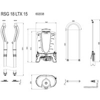 Аккумуляторный опрыскиватель Metabo RSG 18 LTX 15 602038850