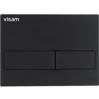 Унитаз подвесной Berges Wasserhaus Ventas Black Rimless + Visam Slim 525 EX-043324 (с сиденьем)