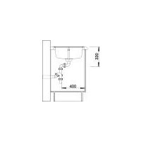 Кухонная мойка Blanco Zia 45 SL 526011 (черный)