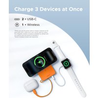 Внешний аккумулятор Ugreen MagFlow PB773 10000mAh (оранжевый)