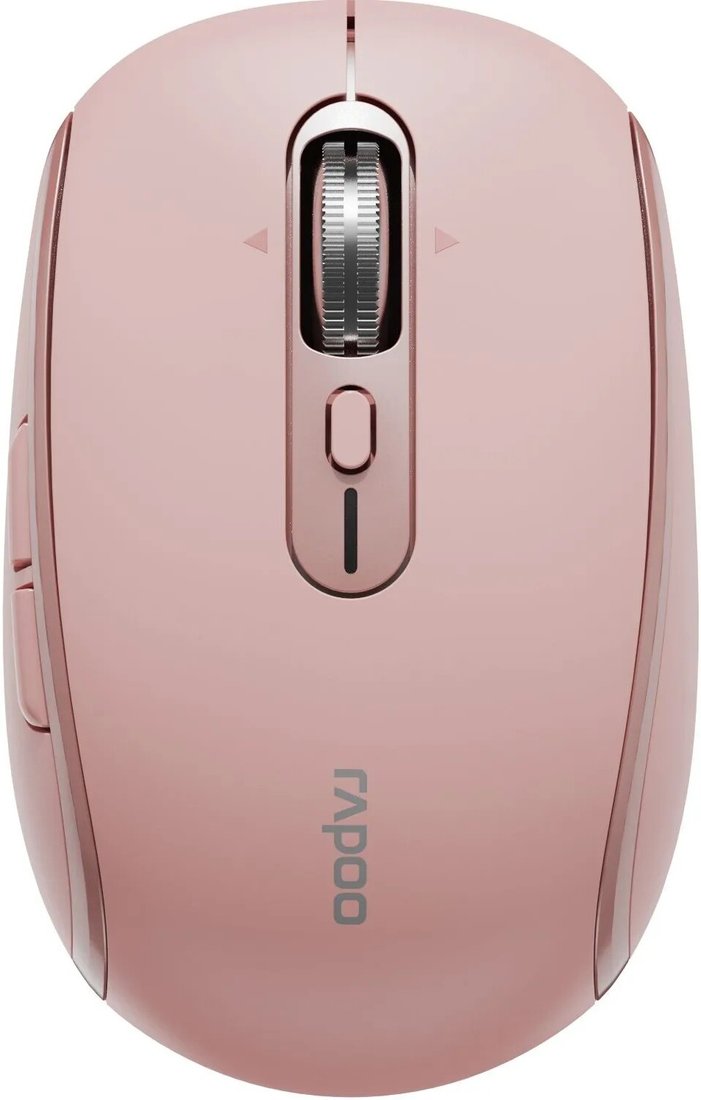 Мышь Rapoo M590 Silent (розовый)