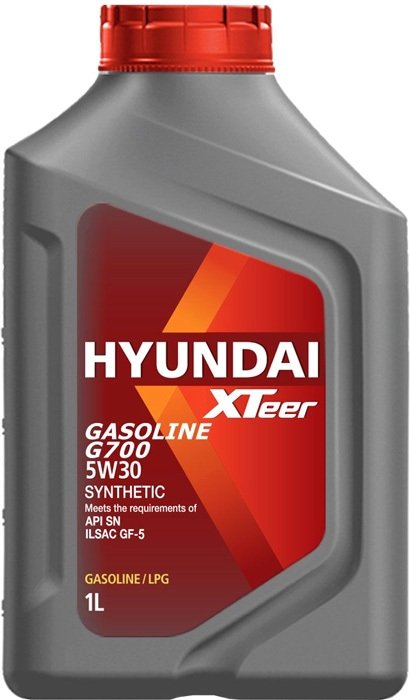 

Моторное масло Hyundai Xteer Gasoline G700 5W-30 1л