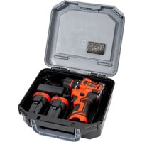 Дрель-шуруповерт Edon UAD-16BL (с 2-мя АКБ, кейс)