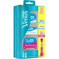 Бритвенный станок Gillette Venus ComfortGlide SPA 3 сменные кассеты в ассортименте