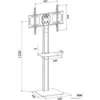 Стойка для телевизора CACTUS CS-VM-ST97-D