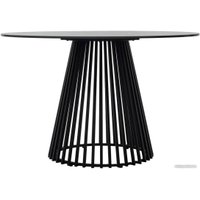 Кухонный стол M-City Terni 120 Matt 614M04921 (черный мрамор матовый/черный)