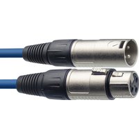 Кабель Stagg SMC6 CBL XLR - XLR (6 м, синий)
