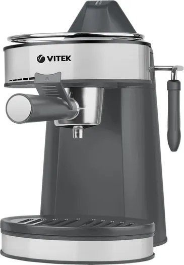

Рожковая кофеварка Vitek VT-1524 GD (черный/серебристый)