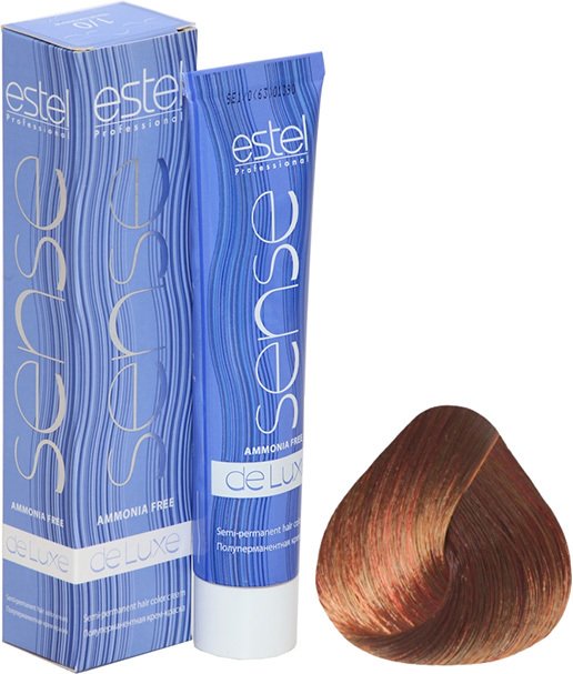 

Крем-краска для волос Estel Professional Sense De Luxe 5/45 светлый шатен медно-красный