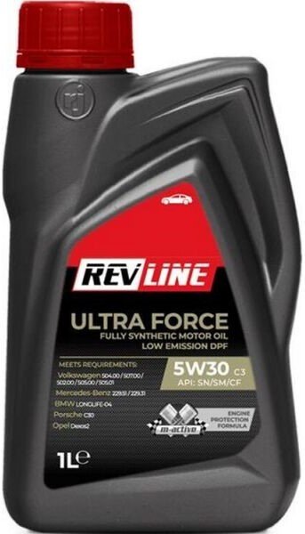 

Моторное масло Revline Ultra Force C3 5W-30 1л