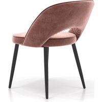Стул Памир Новара F62 (розовый/черная опора)