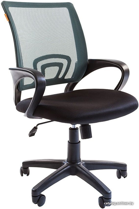 Офисное кресло CHAIRMAN 696 black (зеленый/черный)