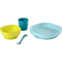 Набор детской посуды Beaba Silicone Meal Set 913428